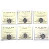 Image 1 : 10-cent 2010,2011,2012,2013,2014 & 2015 ICCS Certified MS-66. 6pcs