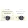Image 2 : 10-cent 2014 & 2015 ICCS Certified MS-67. 2pcs * Top Grade*