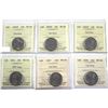 Image 1 : 25-cent 2003P OE, 2004P,2005P, 2006 RCM Logo, 2007 & 2008 ICCS Certified MS-66. 6pcs