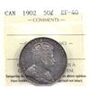 Image 1 : 50-cent 1902 ICCS Certified EF-40.
