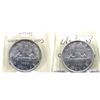 Image 2 : Silver $1 1935 CH # 1935 Rev-003 & 1935 ICCS Certified MS-63. 2pcs
