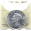 Image 1 : Silver $1 1945 5/5 ICCS Certified MS-62.