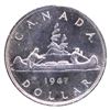 Image 2 : Silver $1 1947 Pointed 7 4x HP ICCS Certified MS-63! Attractive Light violet tones over lustrous fie