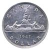 Image 2 : Silver $1 1947 Pointed 7, 4x HP ICCS Certified EF-45