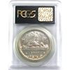 Image 2 : Silver $1 1950 PCGS Certified PL-66! A pristine coin with near flawless fields and strong strike det