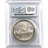 Image 2 : Silver $1 1951 PCGS Certified PL-66! Bold Strike details with subtle hints of golden tones along the