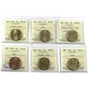 Image 1 : Loon $1 2012 Old Generation,2014 Olympic, 2015, 2016 Olympic & 2007 Toronto Maple leaf ICCS Certifie
