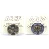 Image 2 : $1 & $2 2021 ICCS Certified MS-67  *Top Grade*