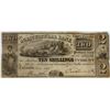 Image 3 : 20-12-04-04 1937 Upper Canada Agricultural Bank $2,  Payable in Montreal, "For Geo. Truscott…" Omitt