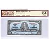 Image 1 : BC-23c 1937 Bank of Canada $5, Coyne-Towers S/N: X/C9142869. BCS Certified CUNC-64 Original. Crisp b