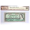Image 1 : BC-37c-N1-ii-N9-N10-I  1954 Bank of Canada 2 Digit Radar, Rotator, 2 Cycle Repeater  $1, Bouey-Rasmi