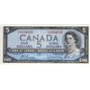 Image 3 : BC-39b-N1-ii-N10-iii 1954 Bank of Canada Modified  $5, 2 Digit Radar, 4 cycle Repeater.  Beattie-Ras