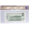 Image 2 : BC-46b 1973 Bank of Canada  $1. Crow-Bouey S/N: ECB7711697. BCS Certified GEM UNC-67! TOP GRADE by B