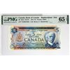 Image 1 : BC-48aA 1972 Bank of Canada Replacement $5. Bouey-Rasminsky  S/N: *CD3012482. PMG Certified GEM UNC-