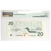 Image 8 : Set of 6 Matching SPECIMEN Notes of the Birds of Canada Issue. (Set#0846) All PMG Certified GEM UNC-