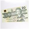 Image 2 : BC-58a-ii-N5-iii 2x consecutive 1991 Bank of Canada, $20 Low Serial # Thiessen-Crow, S/N: AIA0000032