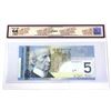 Image 2 : BC-67a-E14-i. Error 2006 Bank of Canada Mismatched Prefix $5, Jenkins-Dodge, APF/APE0554430, BCS Cer