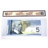 Image 2 : BC-67a-E14-i. Error 2006 Bank of Canada Mismatched Prefix $5, Jenkins-Dodge, APF/APE0554432, BCS Cer