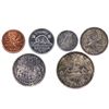 Image 1 : 1937 Canada 6-coin Matte Specimen Set all coins ICCS Certified. (1-cent SP66 RED, 5-cent SP64, 10-ce