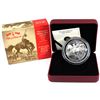 Image 1 : 2012 $50 Celebrating 100 Years of the Calgary Stampede 5oz Fine Silver Coin. Mintage of only 1500! (