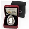 Image 2 : 2017 $20 Traditional Pysanka Egg Shaped 1oz Fine Silver Coloured Coin. Mintage of only 5000! (TAX Ex