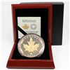 Image 1 : 2021 $50 Maple Leaves in Motion 5oz Fine Silver Coin with Yellow and Rose Gold Plating. Mintage of o