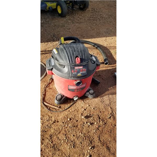 CRAFTSMAN SHOP VAC 6HP 60LTR