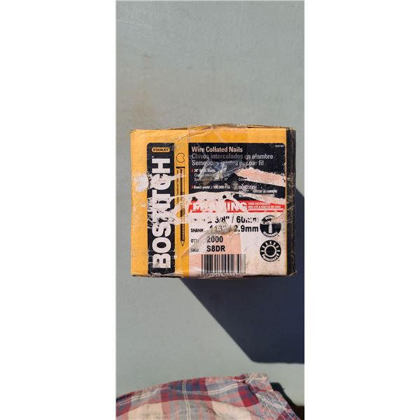 STANLEY/BOSTITCH WIRE COLLATED NAILS 2 2/3"