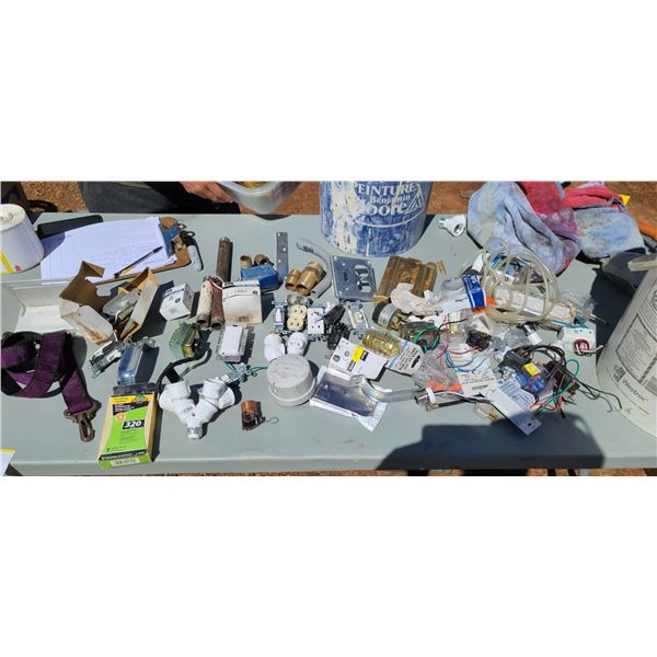 5 GAL PAIL OF MISC ELECTRICAL SUPPLIES