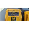Image 4 : THREE DEWALT BATTERIES AND TWO CHARGERS