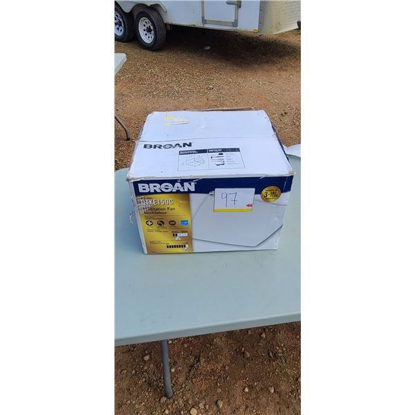 NEW BRON QTXE 150C VENTILATION FAN