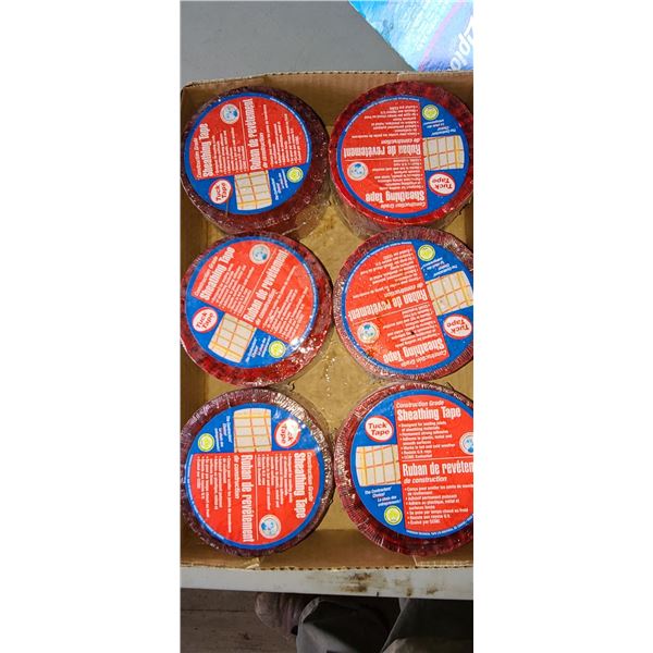 TUCK TAPE SHEATHING TAPE QTY 6 ROLLS