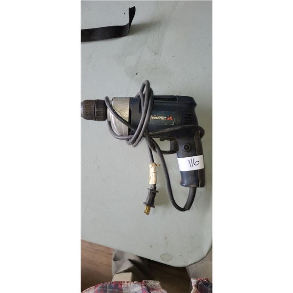 MASTERCRAFT 3/8" DRILL