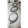Image 1 : 3 ASSORTED NATURAL GAS HOSES WITH FITTINGS