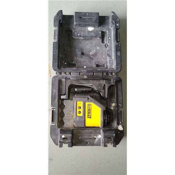 DEWALT LASER CHAULK LINE LEVELER MODEL DW087