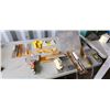 Image 1 : ASSORTED DRYWALL/ TILE TOOLS AND TROWELS