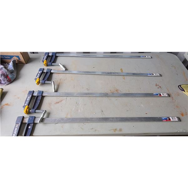 4 X 32" MASTERCRAFT F CLAMPS (WOOD)