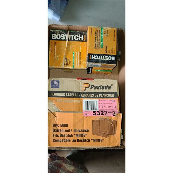BOSTITCH CROWN AND FLOOR STAPLES