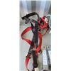Image 3 : BUCKET WITH SAFETY HARNESS, ROPE AND THREE ROF ANCHOR BRACKETS