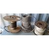 Image 9 : SPOOLS OF 14/3, 10/3 BX CABLE AND COATED WIRE