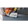 Image 2 : STIHL CS 461 CONCRETE CHAIN SAW WITH WATER INJECTION COOLING SYSTEM GOOD COMPRESSION