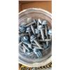 Image 4 : ASSORTED METAL SIDDING/ROOFING SCREWS--ASSORTED COLOURS