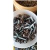 Image 6 : ASSORTED METAL SIDDING/ROOFING SCREWS--ASSORTED COLOURS