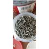 Image 5 : ASSORTED WOOD, DRY WALL SCREWS, ROOFING NAILS AND MISC