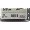 Image 5 : ELEGANCE PREMIUM LEADVISION PASTIC EN CAPS 1/8" X 7/8" X 5 1/2" 20 PACK QTY 20 RETAIL VALUE #376