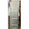 Image 2 : EXTERIOR METAL SHUTTER  51 3/4 WIDTH RETAIL VAUE $145  4" TRIM 2"