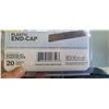 Image 7 : 10-10 PACKS OF ELEGANCE PLUS SIDE CAPS, 24 BOXES OF 20 END CAPS RETAIL VALUE OF $700