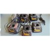 Image 1 : DEWALT BATTERY CHARGERS QTY X 6