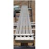 Image 1 : 12" WIDE X 16' EXTENDABLE DECK ALUINUM WORK DECK