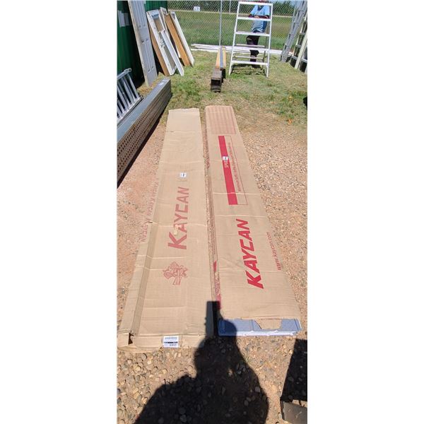 BROWN / WHITE SOFITS FACIA BOARD